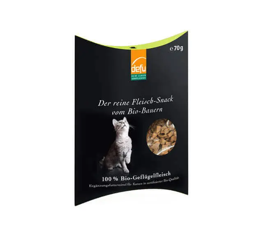 Defu BIO Fleisch-Snack Geflügel für Katzen
