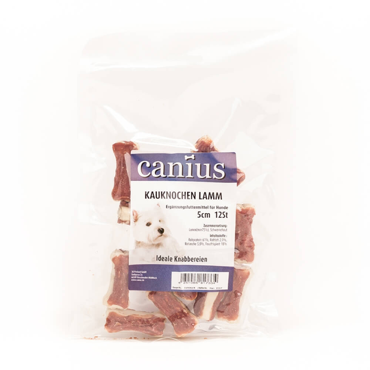 Canius Hundesnacks Kauknochen Lamm 5cm 12St