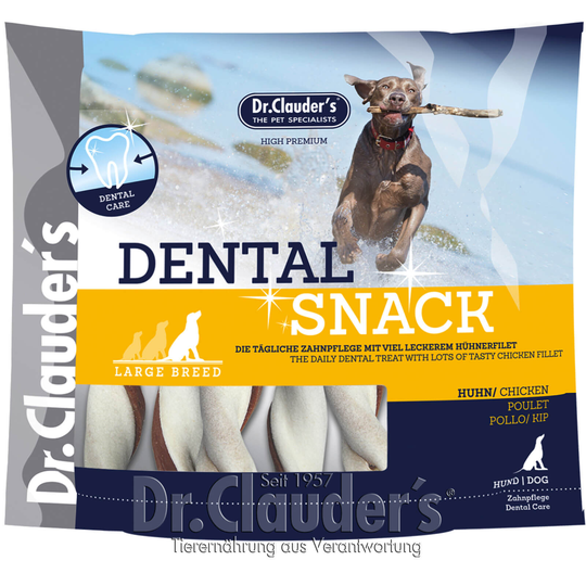Dr Clauder Dental Hunde Snack Huhn Large Breed