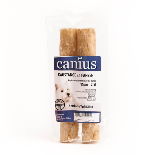 Canius Hundesnacks Kaustange Pansen 15cm 2er