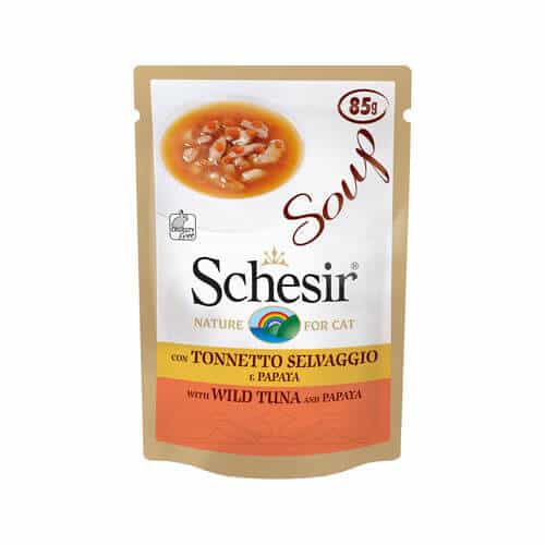Schesir Katzensuppe Thunfisch + Papaya