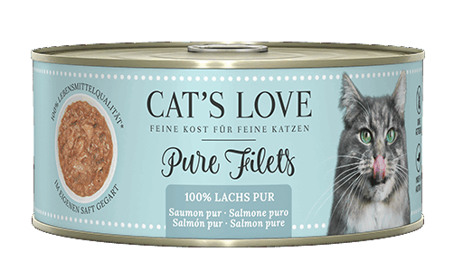 Cat’s Love - KATZEN NASSFUTTER - PURE FILETS LACHS