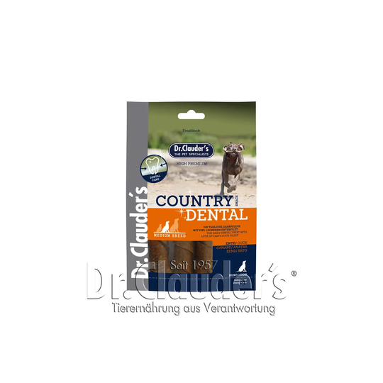 Dr Clauder Country Dental Snack Ente - Medium Breed