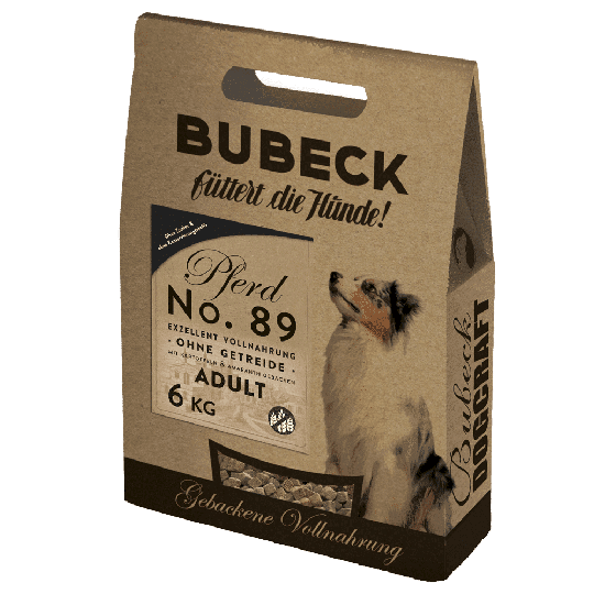 BUBECK - No. 89 Pferdefleisch - getreidefrei - Trockenfutter