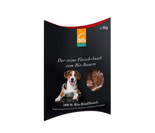 Defu BIO Rind Fleisch-Snack für Hund