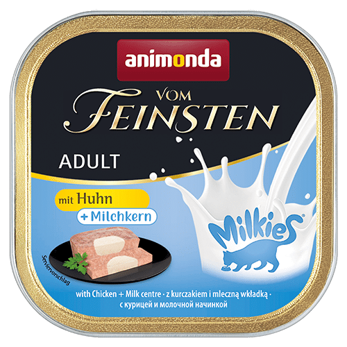 Animonda Feinsten Katzen Nassfutter- Adult- Huhn + Milchkern
