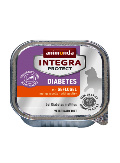 Animonda INTEGRA Nassfutter für Katzen-Diabetes mit Geflügel