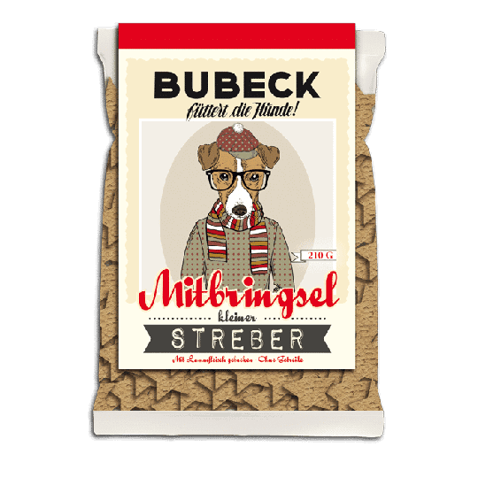 BUBECK Snacks für Hunde - Hipster Edition - Mitbringsel Hundekuchen