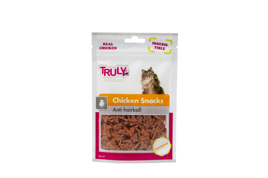 Truly Chicken Snacks Anti hairball 20 x 50gr.