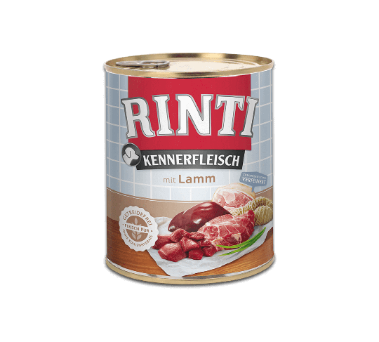 Rinti Kennerfleisch HundeNassfutter-Dose Lamm