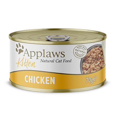 Applaws Nassfutter für Katzen Dose Kitten mit Hühnchen 70 g