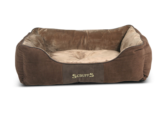 Scruffs Chester Box Bed - Brown - Extra Large
