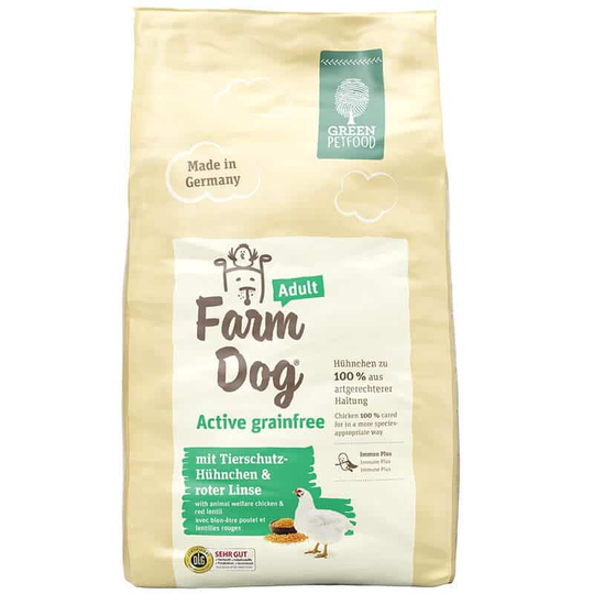Green Petfood FarmDog Active grainfree - 2,7kg