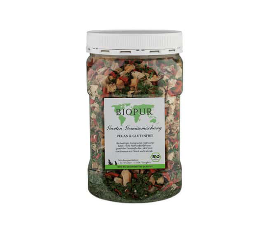 BIOPUR Bio Garten-Gemüsemischung für Hunde und Katzen