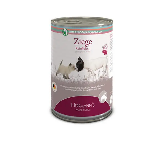 Herrmanns Bio Ziege Nassfutter für Hunde