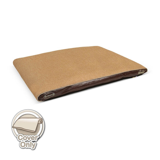 Scruffs Hilton Memory Foam Hundekissen - Beige - Medium