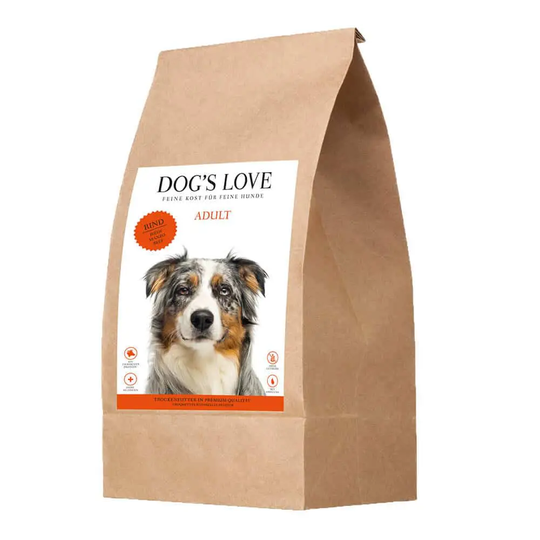 Dog´s Love Trockenfutter für Hunde Rind