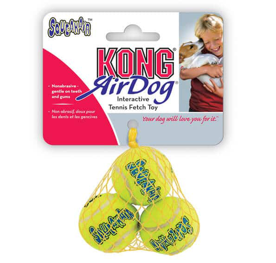 KONG Hundezubehör SQUEAKAIR TENNISBALL Set