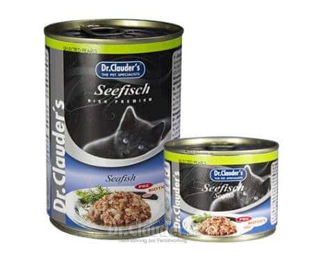 Dr Clauder Nassfutter für Katzen Selected Pearls Seefisch