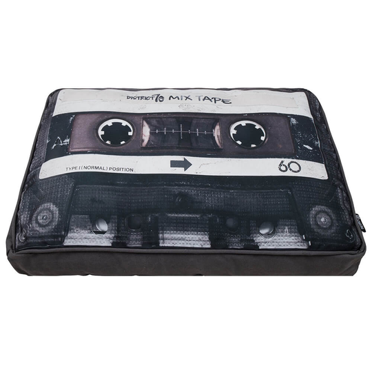 District 70 MIXTAPE Hundekissen - Schwarz