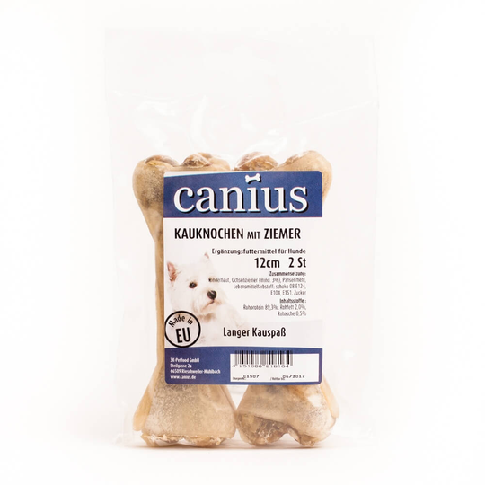 Canius Hundesnacks Kauvergnügen Ziemer 12cm 2er