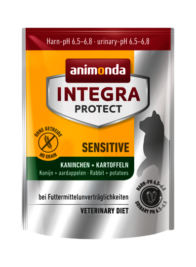 Animonda INTEGRA Trockenfutter für Katzen-Sensitive Kaninchen + Kartoffeln