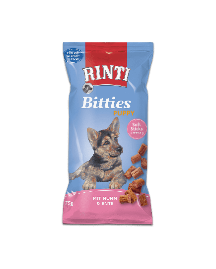 Rinti Bitties Snacks für Hunde Puppy Huhn&Ente