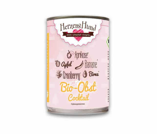 HerzensHund BIO Obstcocktail für Hunde