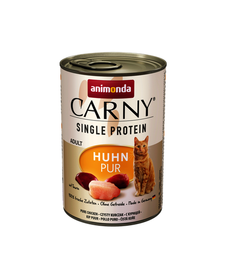 Animonda Carny Nassfutter für Katzen-Single Protein HUHN PUR