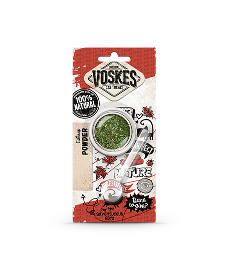 VOSKES SNACKS Katze Catnip Powder 30 g
