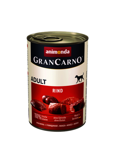 Animonda GranCarno Hunde Nassfutter Adult Rind pur