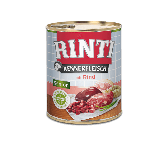 Rinti Kennerfleisch Hunde Nassfutter-Dose Senior + Rind