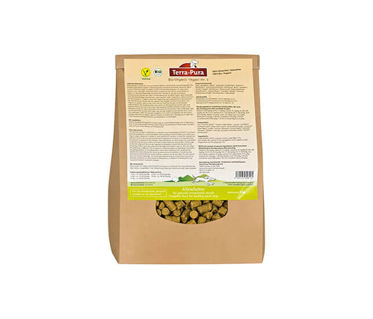 Terra-Pura Bio Trockenfutter Vegani Nr.1 - 1kg