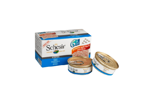 Schesir Nassfutter für Katzen Multipack Natural Thunfisch