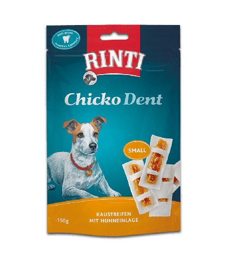 Rinti Chicko Dent Snacks für Hunde Huhn SMALL
