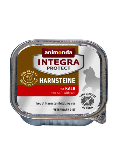 Animonda INTEGRA Nassfutter für Katzen-Harnsteine mit Kalb