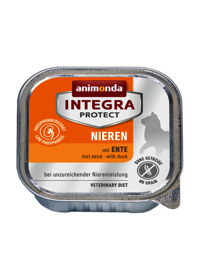Animonda INTEGRA Nassfutter für Katzen-Niere mit Ente