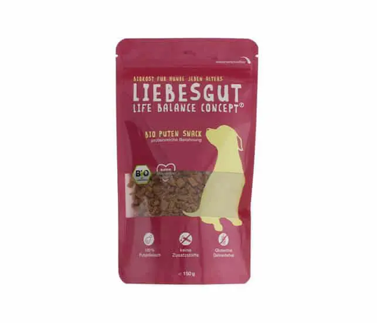 Liebesgut Puten-Snack Hund (Reinfleisch)