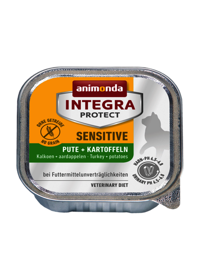 Animonda INTEGRA Nassfutter für Katzen-Sensitive Pute + Kartoffel