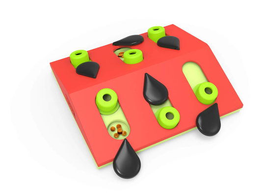 Petstages Cat Puzzle & Play Melon Madness