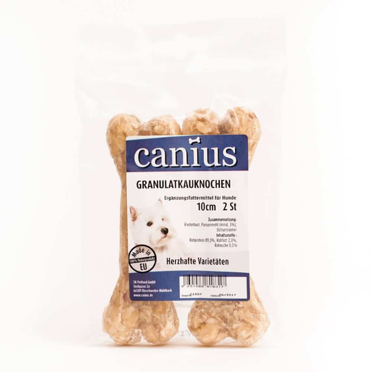 Canius Hundesnacks Granulatkauknoch Rinderhaut und Pansen
