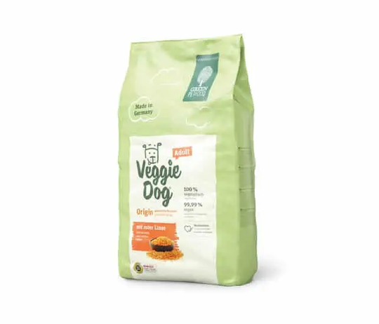 Green Petfood VeggieDog Origin Adult mit roter Linse - 900g