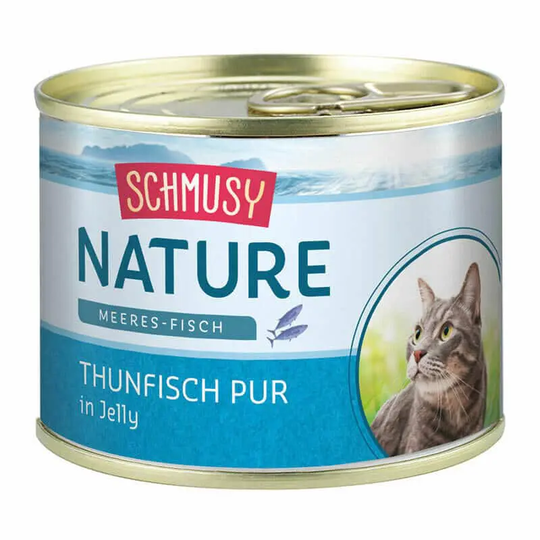 Schmusy Katzen Nassfutter Nature Meeres-Fisch Thunfisch