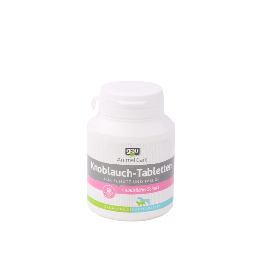 Grau Ergänzungsfuttermittel Knoblauch-Tabletten