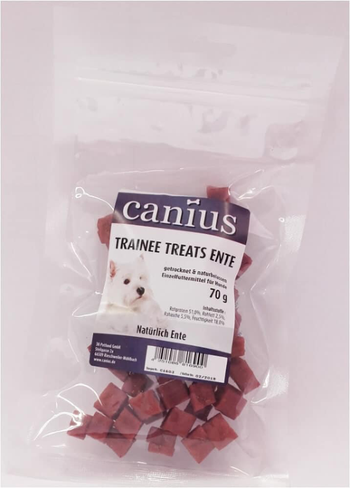 Canius Hundesnacks für Trainee Ente 70g