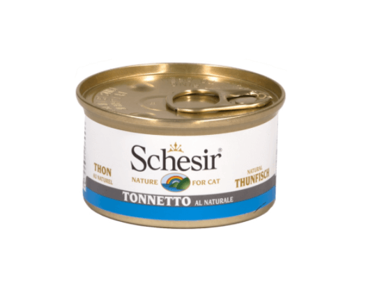 Schesir Nassfutter für Katzen Dosen Natural Thunfisch