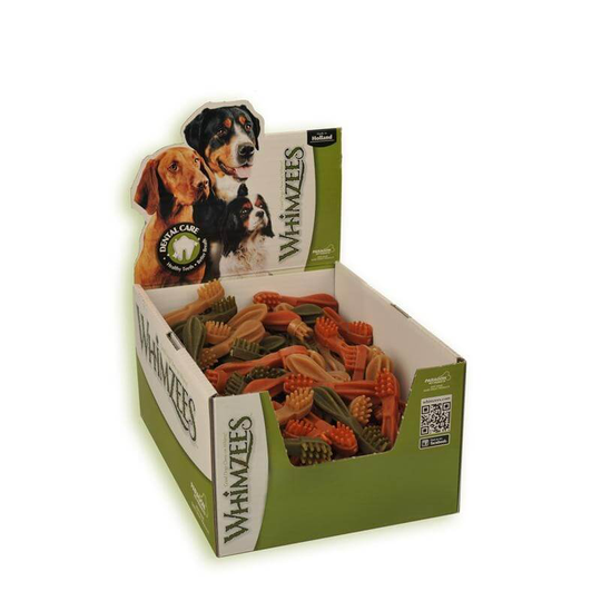 Whimzees Hundesnacks Zahnbürsten M 75Stk.