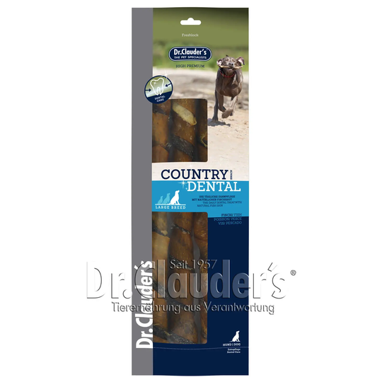 Dr Clauder Country Dental Snack Fisch - Large Breed