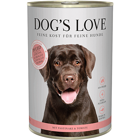 Dog´s Love Hypo Pferd | Hypoallergenes Hundefutter
