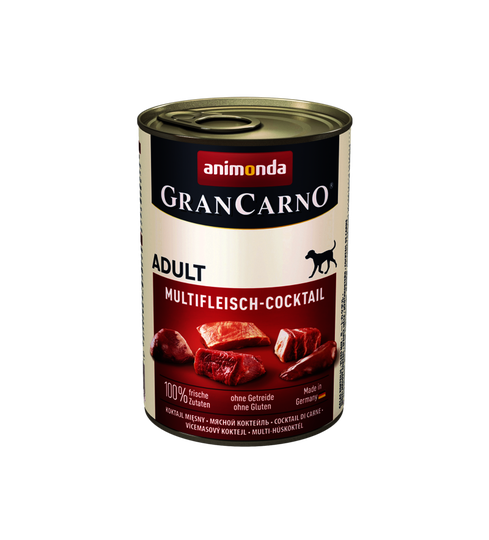 Animonda GranCarno Hunde Nassfutter Adult Multi-Fleischcocktail